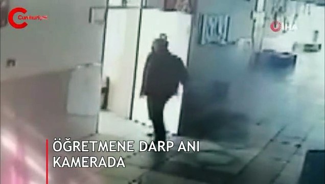 Çocuğuna tokat attığı iddiasıyla öğretmeni tekme tokat dövdü