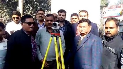 झांसी को स्मार्ट सिटी बनाने के लिए लैंड मार्क कंपनी ने किया कार्य प्रारंभ