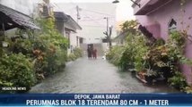 Banjir Rendam Perumahan Warga di Depok