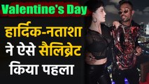 Natasa Stankovic celebrates Valentine's Day with fiance Hardik Pandya, See Pics | FilmiBeat