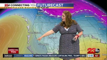Friday morning forecast 2/14/2020
