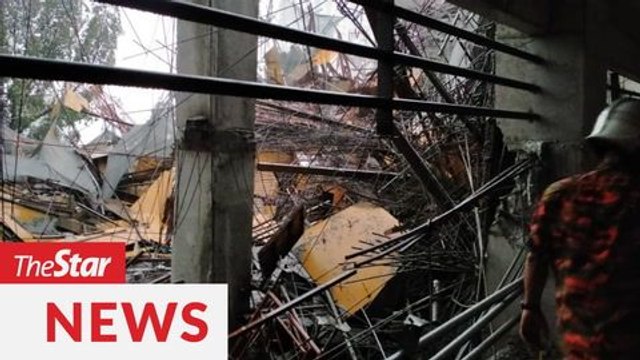 Two workers trapped in construction site mishap in Taman Desa rescued