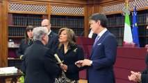 Roma - Consegna delle onorificenze a ventidue familiari delle vittime delle foibe (10.02.20)