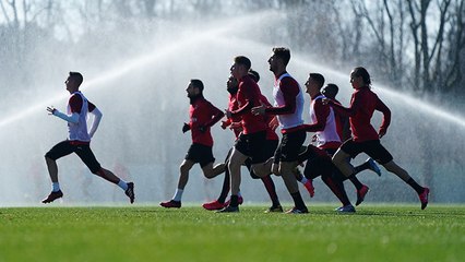 Partitella d'allenamento con l'U18