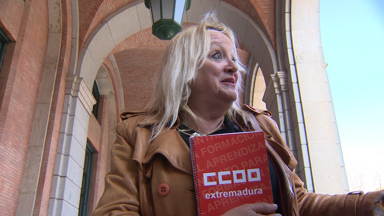 Encarna Chacón, Secretaria General de CCOO Extremadura