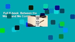 Full E-book  Between the World and Me Complete