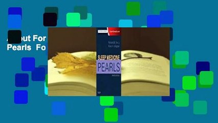 About For Books  Sleep Medicine Pearls  For Kindle