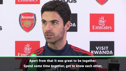 Download Video: Arsenal's winter break was productive - Arteta