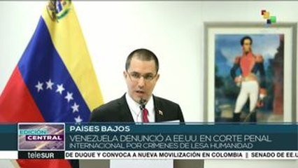 Gob. de Venezuela denuncia a EEUU ante Corte Penal Internacional