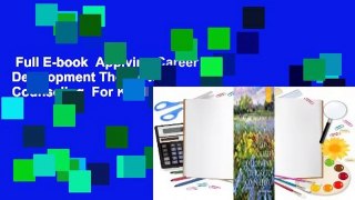 Full E-book  Applying Career Development Theory to Counseling  For Kindle