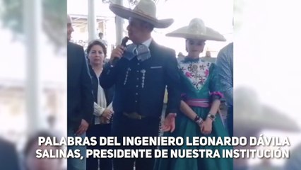 Palabras del ingeniero Leonardo Dávila Salinas, presidente de nuestra institución