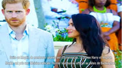 Meghan Markle et Harry partis de Buckingham, cette terrible conséquence...