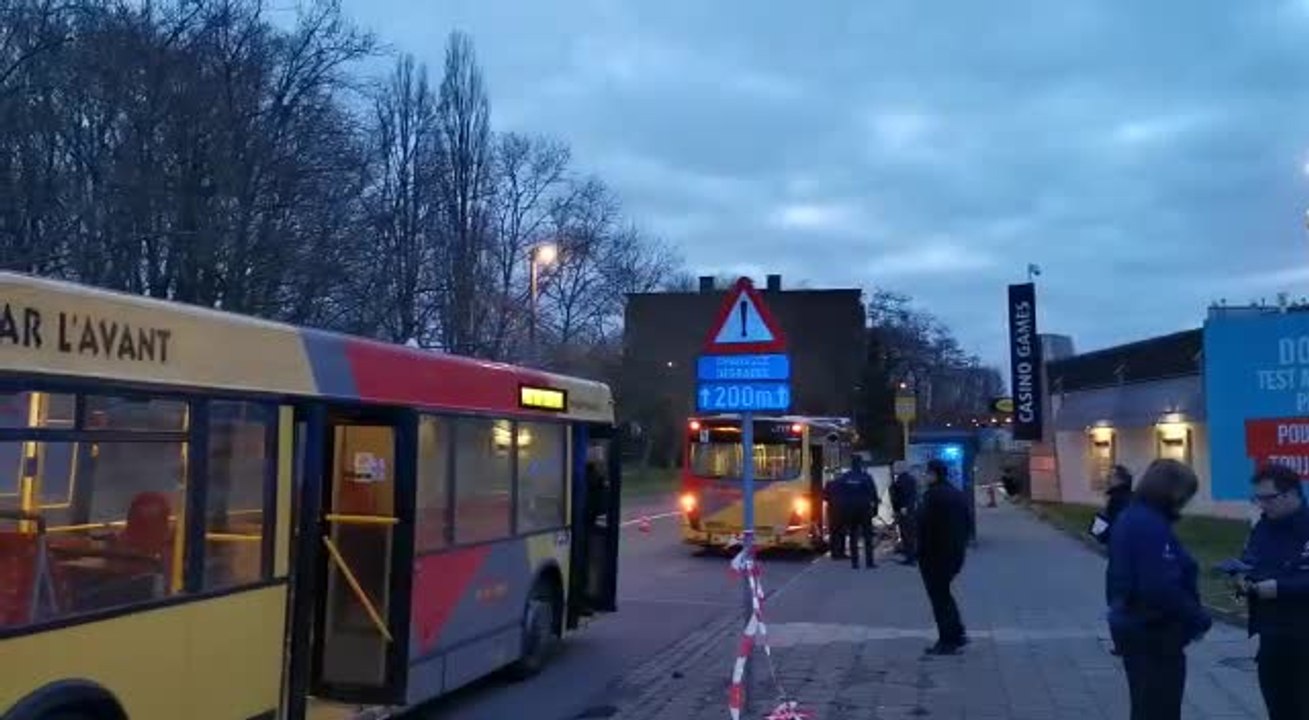 Accident à Herstal ce 14 février: un homme fait un malaise à un arrêt de bus