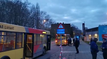 Accident à Herstal ce 14 février: un homme fait un malaise à un arrêt de bus