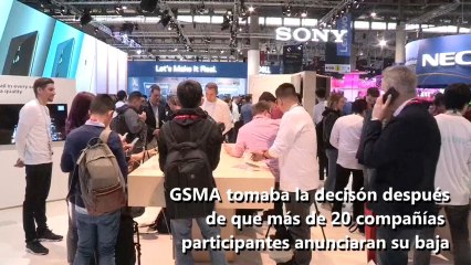 La cancelación del Mobile World Congress en cifras.
