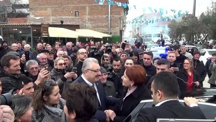İYİ Parti Genel Başkanı Akşener'den Celal Bayar'ın anıt mezarına ziyaret