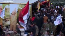 عراقيون يحيون ذكرى مرور 40 يومًا على مقتل قاسم سليماني