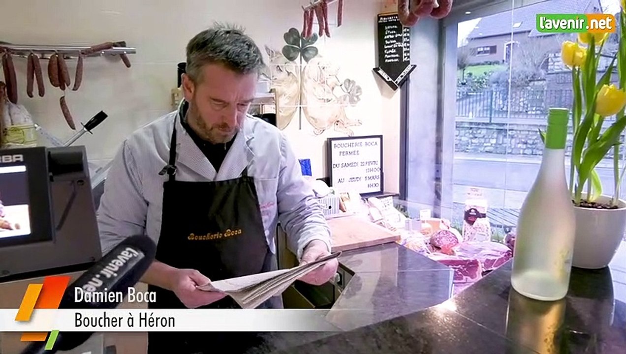 L'Avenir - Un boucher réagit à une publicité pour de la viande végé