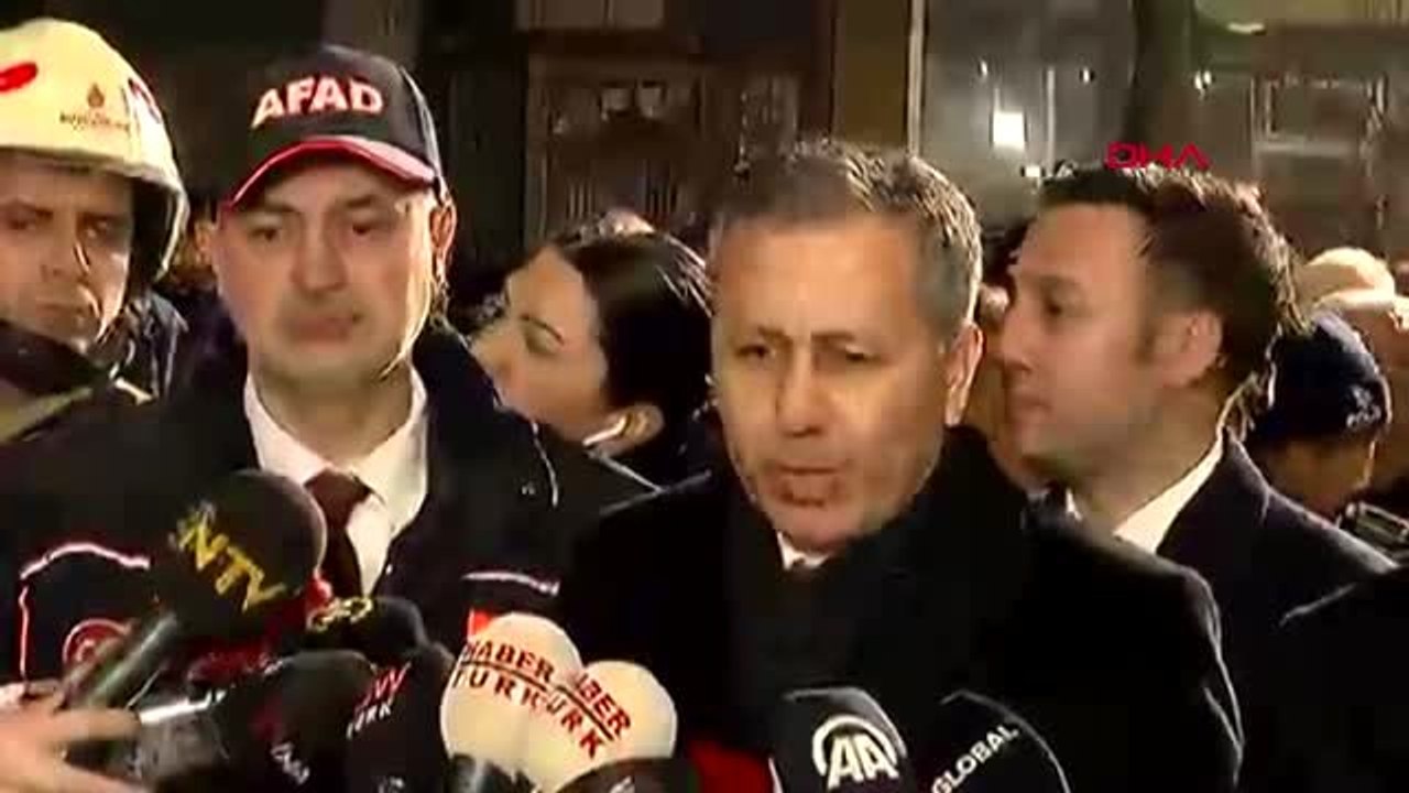 Vali yerlikaya enkazın altında bir yaşam belirtisi bulunmadı