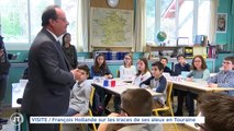 VISITE François Hollande sur les traces de ses aïeux en Touraine