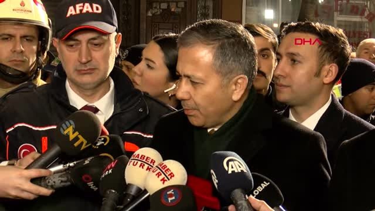 Vali yerlikaya enkazın altında bir yaşam belirtisi bulunmadı 2