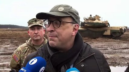 Αμερικανικά γυμνάσια με άρματα μάχης στην Λιθουανία