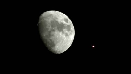 Mars to disappear behind the moon on Feb. 18