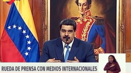 La respuesta de Maduro cuando le preguntan por la visita de Delcy Rodríguez a España