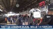 Tiket Kereta Lebaran Sudah Bisa Dipesan