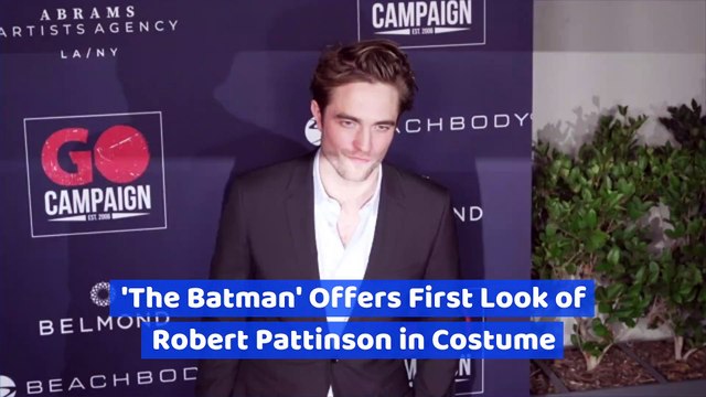 'The Batman' Offers First Look of Robert Pattinson in Costume