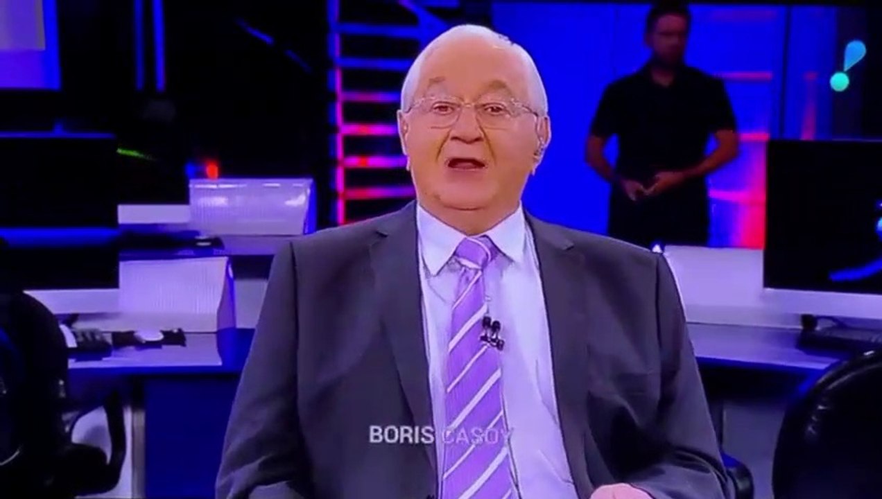 Boris gagá outra vez! (Deu notícia do dia anterior!)