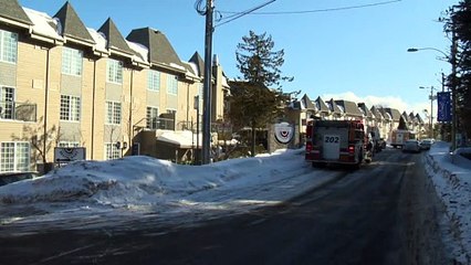Évacuation à l'Hôtel Le Petit Manoir du Casino de La Malbaie