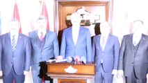 Adalet Bakanı Gül, Valilik ve Belediye Başkanlığını ziyaret etti - AFYONKARAHİSAR