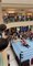Wrestler Jumps From First Floor of Mall into Ring On Top of Opponent Wrestlers