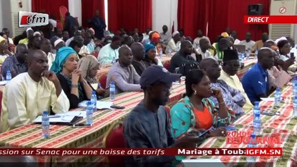 REPLAY - JT Français 20h - Pr : CHERIF DIOP - 14 Février 2020