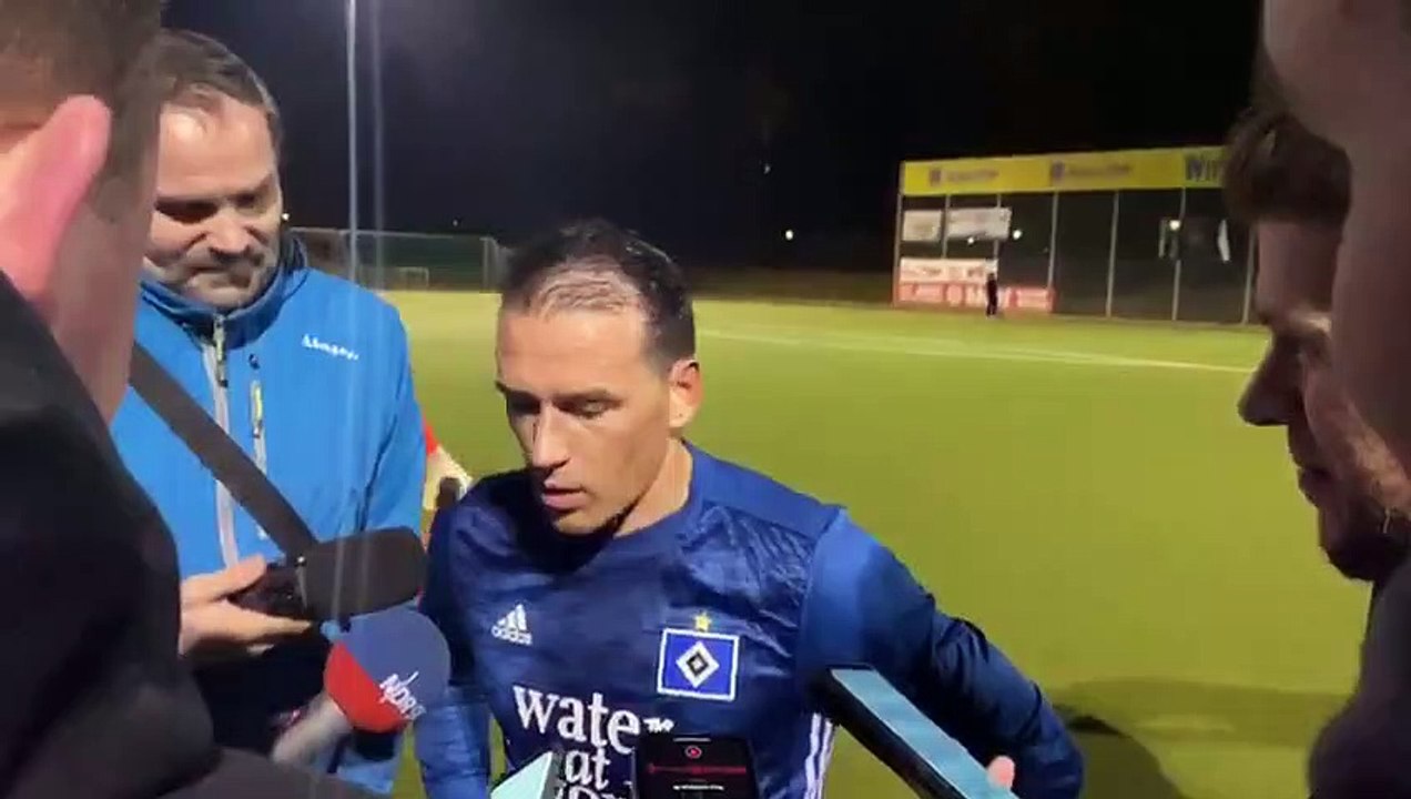 Piotr Trochowski im Interview nach seinem Oberliga-Einstand mit Torerfolg!