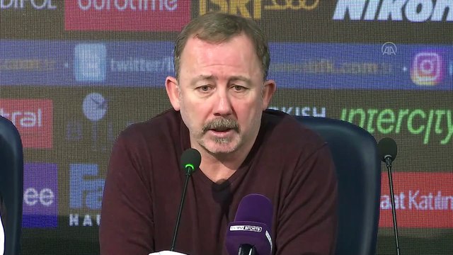 Medipol Başakşehir - Beşiktaş maçının ardından - Sergen Yalçın - İSTANBUL