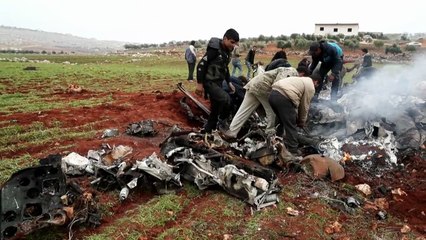 Derriban helicóptero en Siria, Damasco avanza en el noroeste