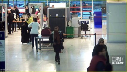 Kadın kılığında yurt dışına kaçmaya çalıştı