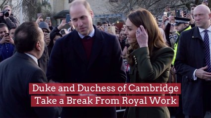 The Duke And Duchess Of Cambridge Need A Break