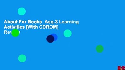 About For Books  Asq-3 Learning Activities [With CDROM]  Review