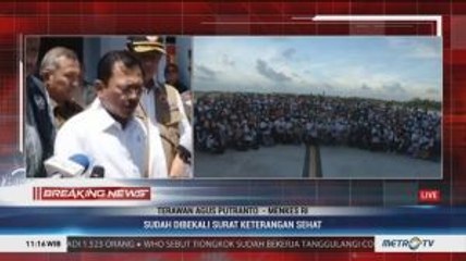 Selesai Dikarantina, WNI dari Wuhan Dibekali Surat Keterangan Sehat