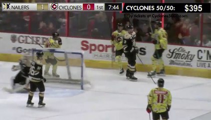 Game Recap - Wheeling Nailers at Cincinnati Cyclones