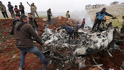 Download Video: Syrian military helicopter downed as Idlib fighting intensifies