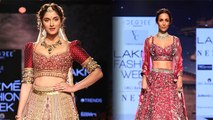 Lakme Fashion Week 2020 : Saiee Manjrekar की Bridal Look के आगे फीकीं पड़ी Malaika Arora | Boldsky