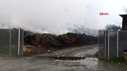 Adana'da pamuk fabrikasının deposundaki yangın kontrol altında sürüyor - 1