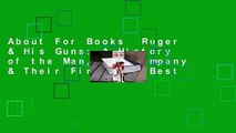 About For Books  Ruger & His Guns: A History of the Man, the Company & Their Firearms  Best