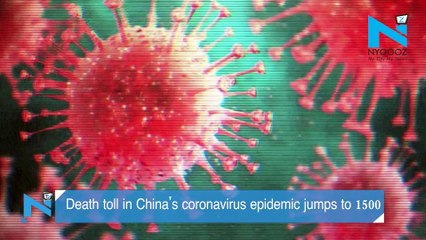 Death toll in China’s coronavirus epidemic jumps to over 1,500