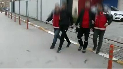 Büfeden 30 bin liralık alkol ve sigara çalan hırsızlar yakalandı