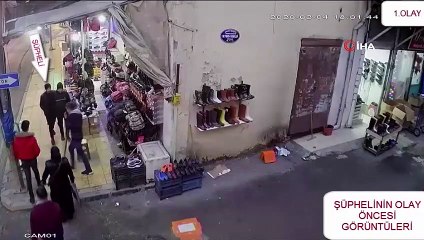 Kapkaç şüphelisi kamerada